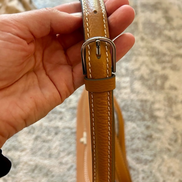 Toteme T-Lock Leather Clutch - Picture 7 of 9